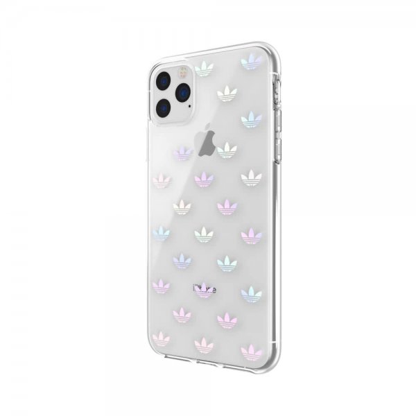 Adidas iPhone 11 Pro Kuori Snap Case ENTRY FW19 Läpinäkyvä Hopea