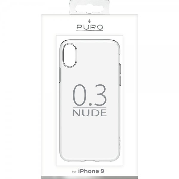 Puro iPhone Xr Kuori Nude Läpinäkyvä