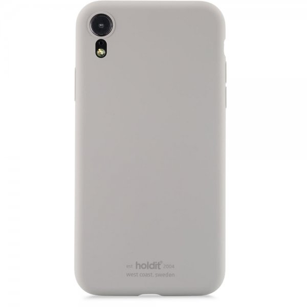 holdit iPhone Xr Silikonikuori Taupe