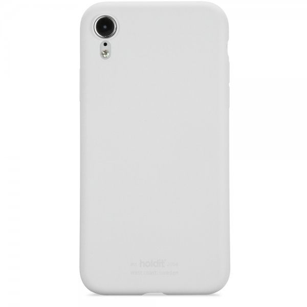 holdit iPhone Xr Silikonikuori Valkoinen