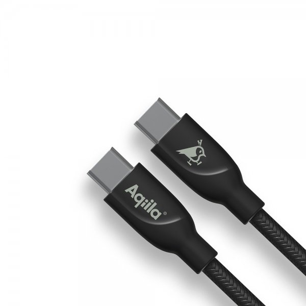 Aqiila Kabel Cablebird CB12 USB-C–USB-C 240 W 2 m Musta