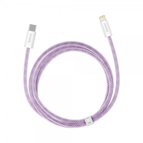 Baseus Dynamic Series USB-C–Lightning-kaapeli 1 m, violetti
