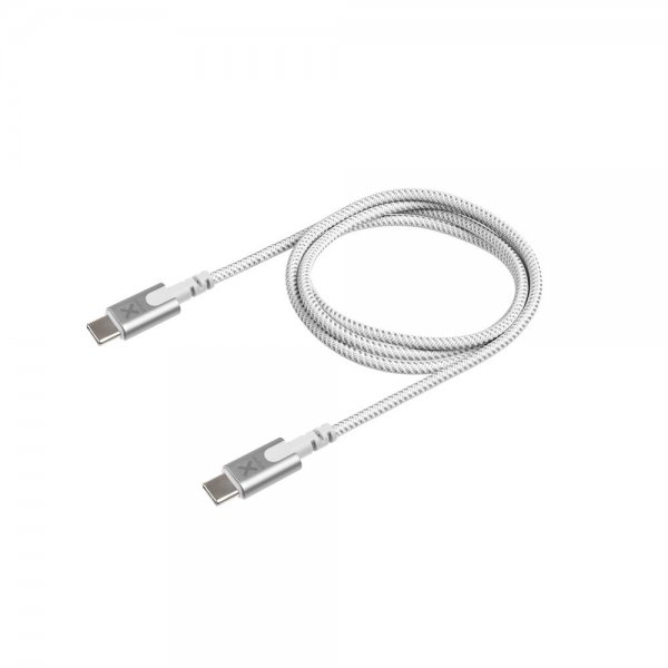 Xtorm Kaapeli Alkuperäinen 100W USB-C Power Delivery -kaapeli 1m Valkoinen