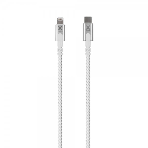 Xtorm-kaapeli, alkuperäinen USB-C–Lightning-kaapeli, 3 m, valkoinen