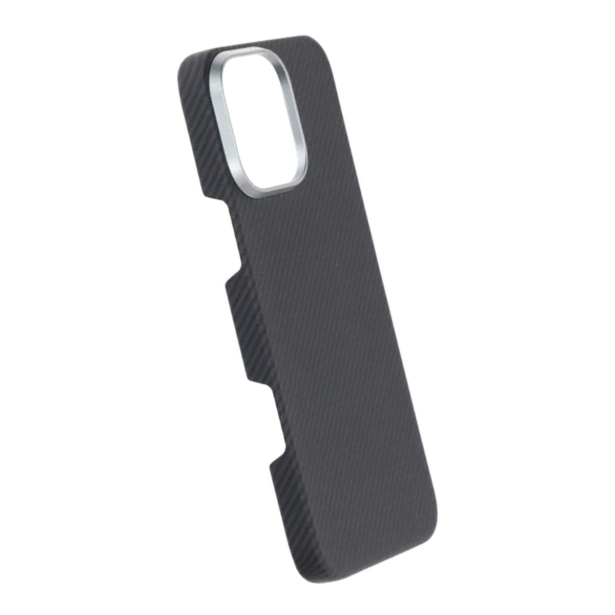 iPhone 16 Pro Max Kuori Kevlar MagSafe Musta raidoilla