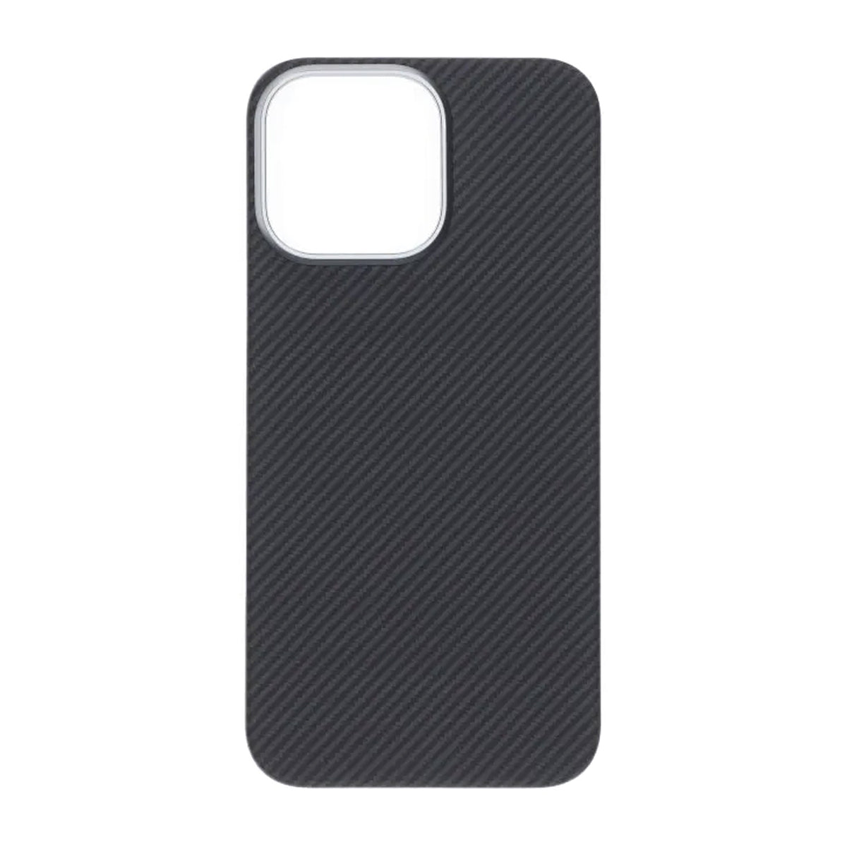 iPhone 16 Pro Max Kuori Kevlar MagSafe Musta raidoilla