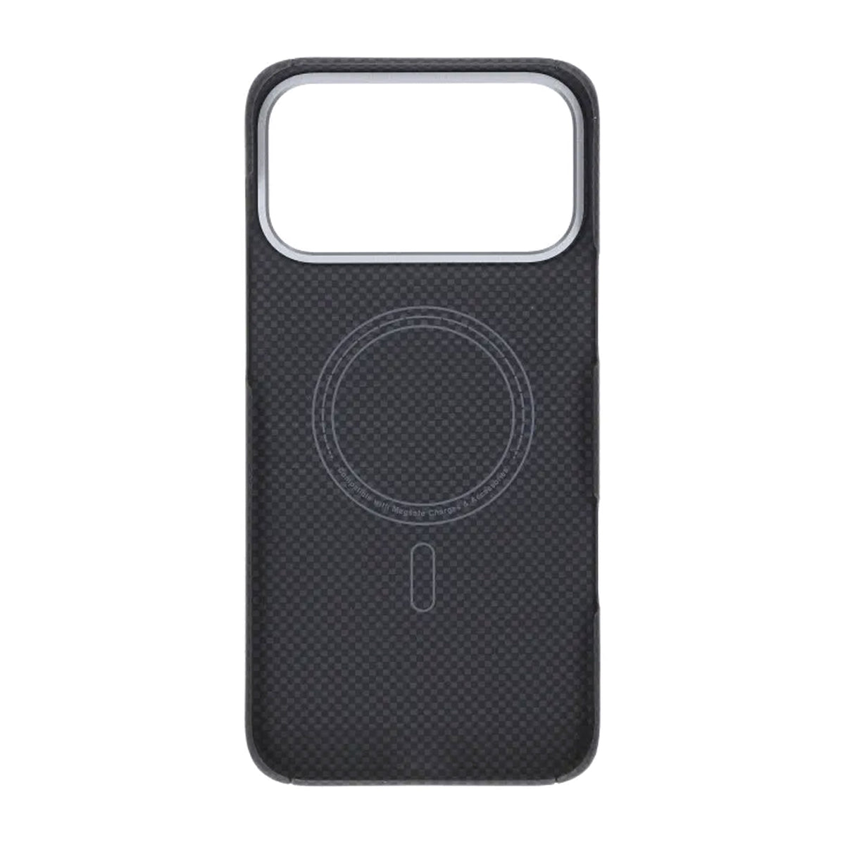 iPhone 17 Pro Max Kuori Kevlar MagSafe Musta ruudukkokuvio