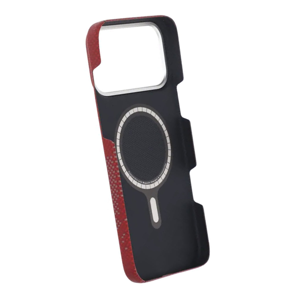 iPhone 17 Pro Max Kuori Kevlar MagSafe Punainen