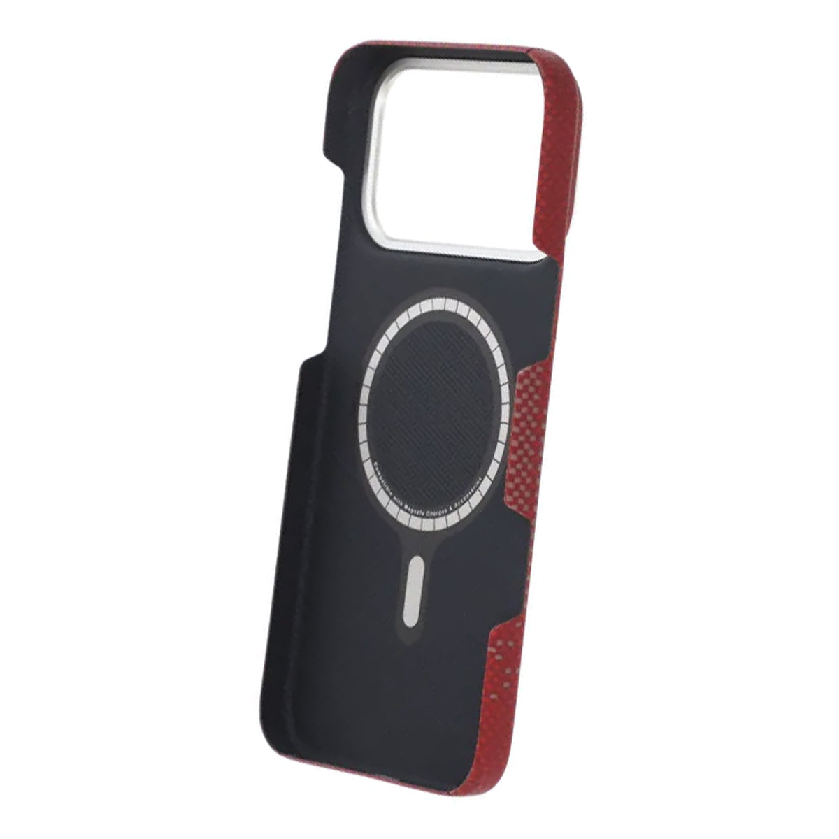 iPhone 17 Pro Max Kuori Kevlar MagSafe Punainen