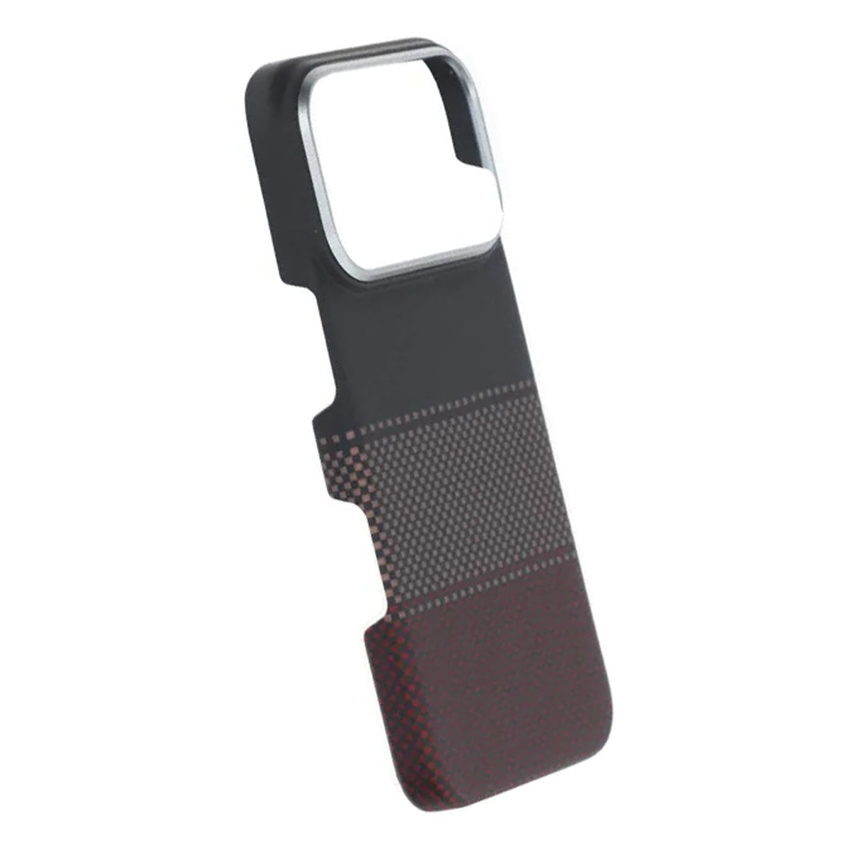 iPhone 17 Pro Kuori Kevlar MagSafe Musta Punainen