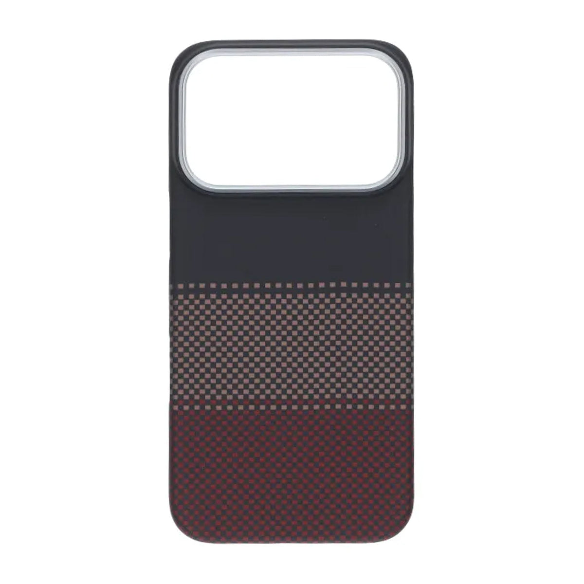 iPhone 17 Pro Kuori Kevlar MagSafe Musta Punainen