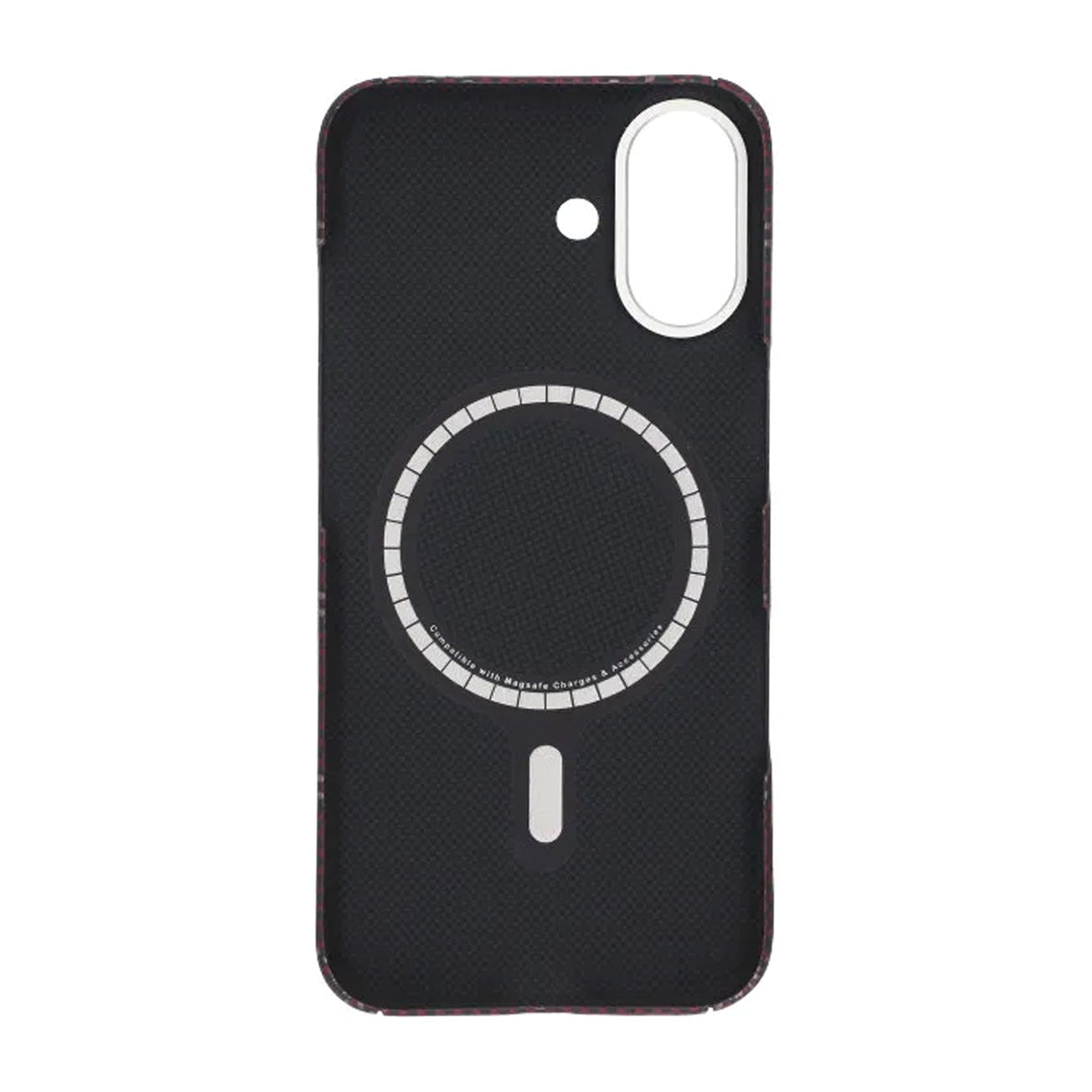 iPhone 17 Kuori Kevlar MagSafe Punainen