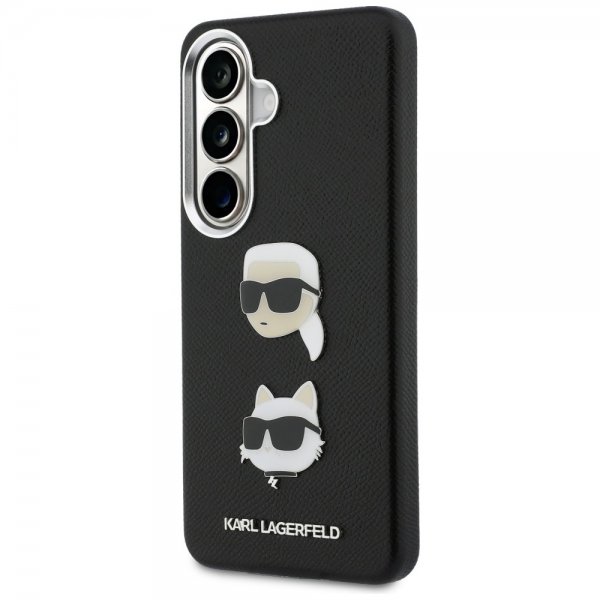 Karl Lagerfeld Samsung Galaxy S26 Saffiano Karl & Choupette Musta Kuori