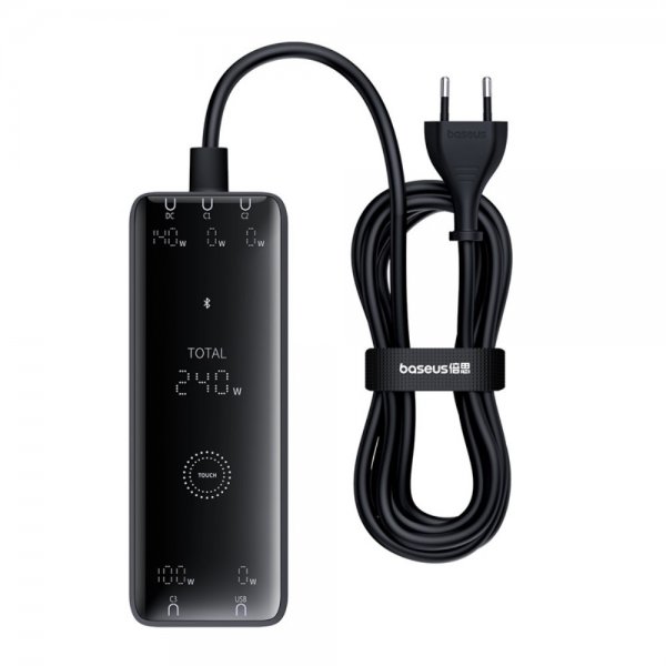 Baseus laturi 240W Digital GaN Desktop pikalaturi