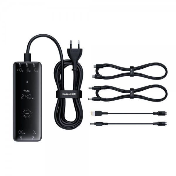 Baseus laturi 240W Digital GaN Desktop pikalaturi