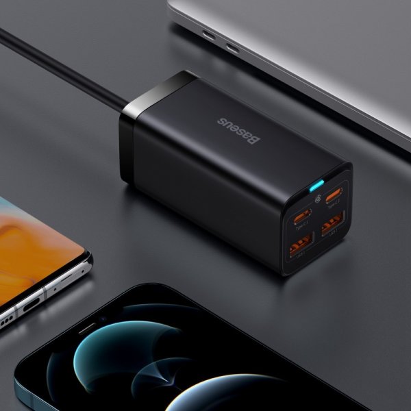 Baseus-laturi GaN3 Pro Desktop -pikalaturi 100W