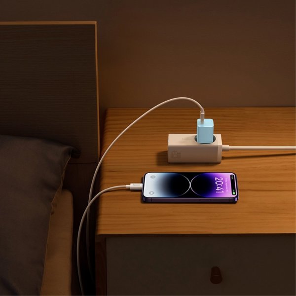 Baseus GaN5 Pikalaturi Mini 30W Sininen