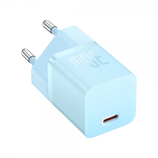 Baseus GaN5 Pikalaturi Mini 30W Sininen