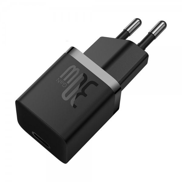 Baseus Laturi GaN5 Fast Charger Mini 30W Musta