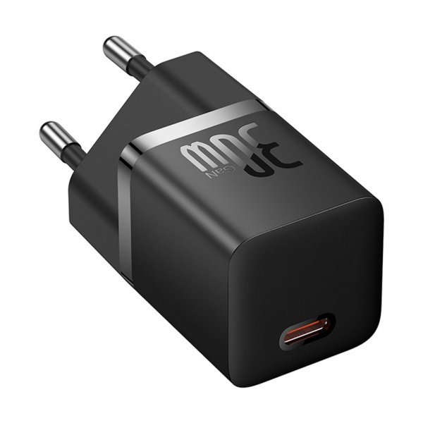 Baseus Laturi GaN5 Fast Charger Mini 30W Musta