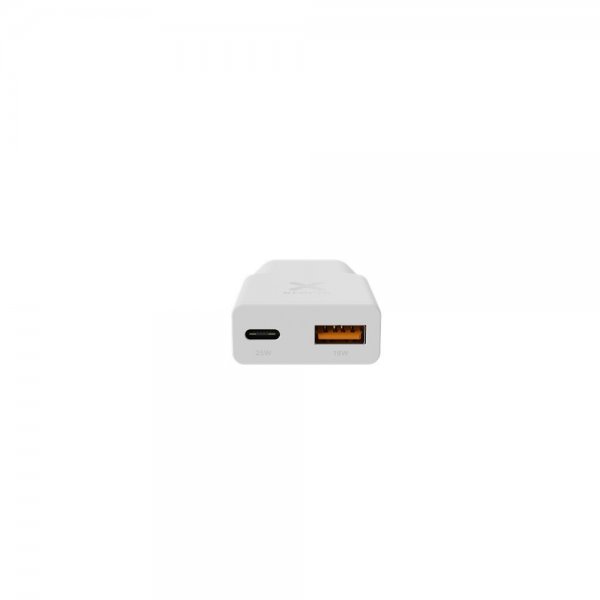 Xtorm Laturi Go2 SlimLine 25W USB-C/USB-A Valkoinen