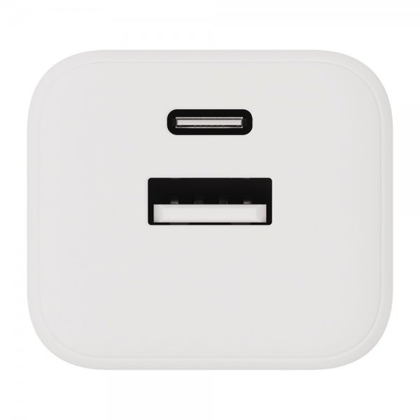 X2O Laturi johdolla 1.2m 35W USB-C/USB-A GaN Valkoinen