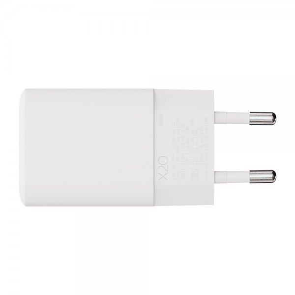 X2O Laturi johdolla 1.2m 35W USB-C/USB-A GaN Valkoinen