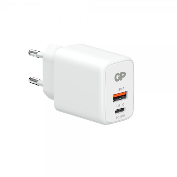 GP-laturi PD 30W USB-A + USB-C