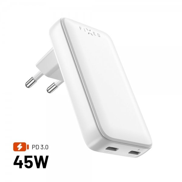 Fixed Laturi Slim GaN 45W 2xUSB-C
