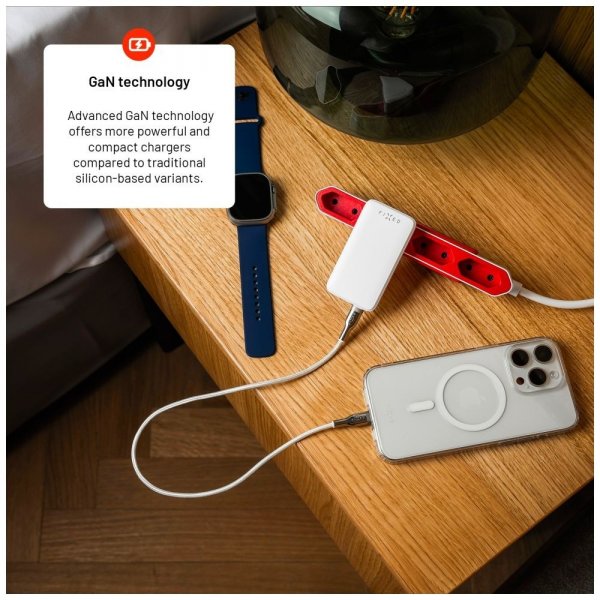 Fixed Laturi Slim GaN 45W 2xUSB-C