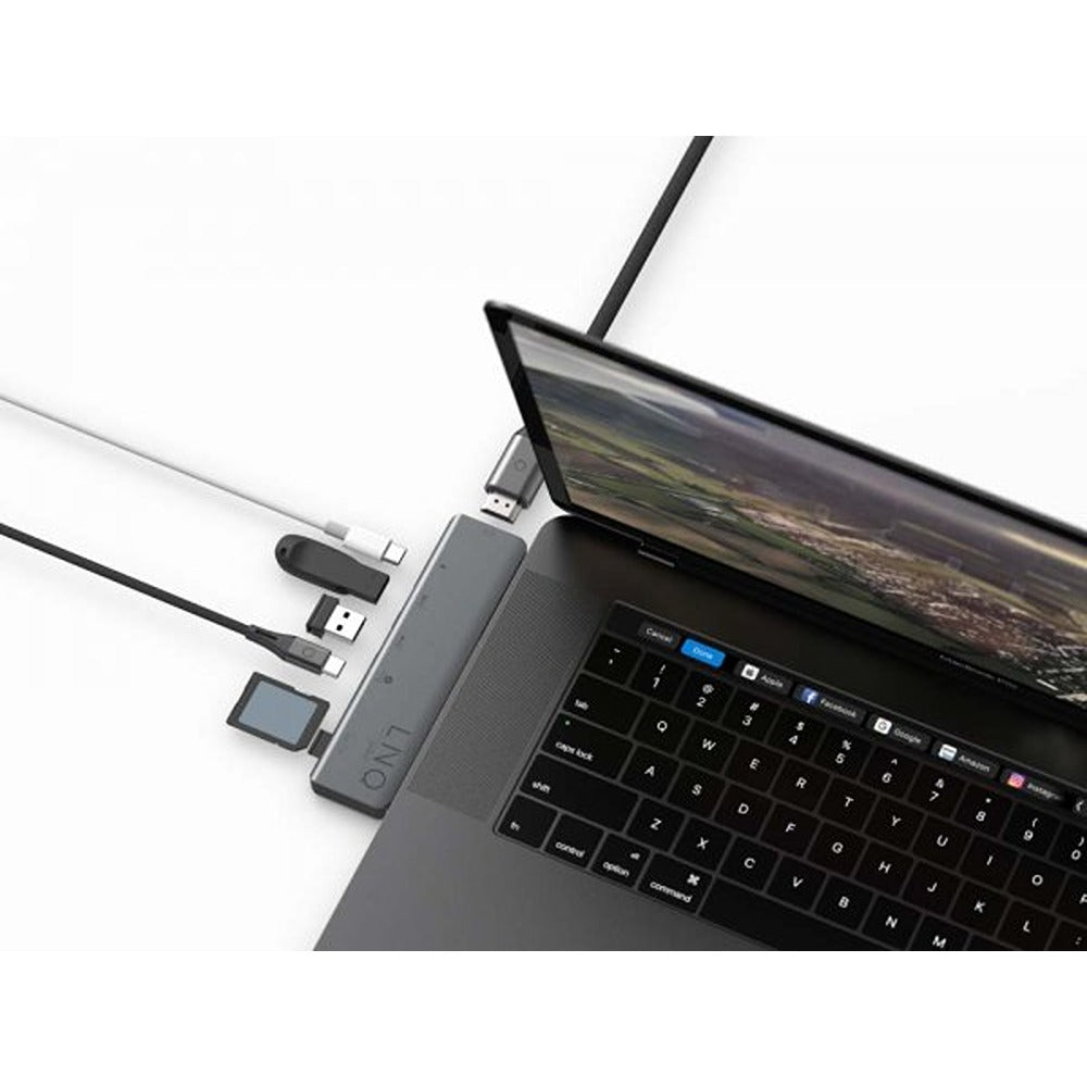 LINQ by Elements 7-in-2 Pro USB-C MB Multiport Hub (2. sukupolvi)