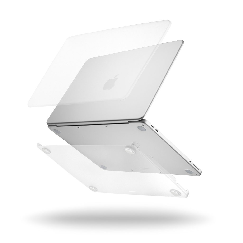Pipetto MacBook Neo 13 Kuori Hardshell Frosted Clear