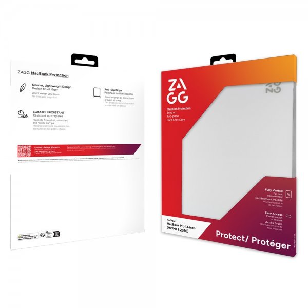 ZAGG MacBook Pro 13 M1/M2 (A2338) Kuori Hardshell Transparent