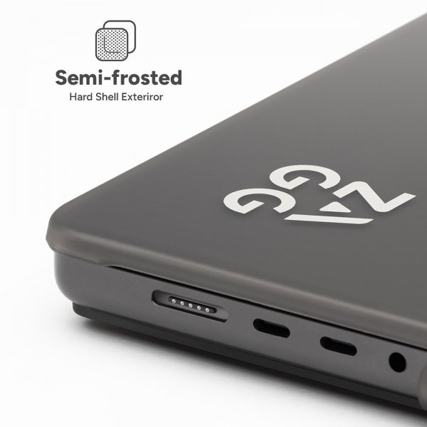 ZAGG MacBook Pro 14 M1 (A2442)/M2 (A2779)/M3 (A2918 A2992) Kuori Hardshell Smoke