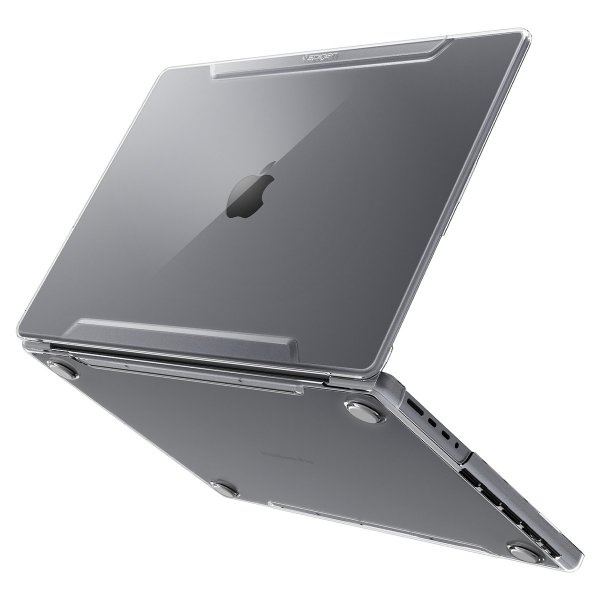 Spigen MacBook Pro 14 M1 (A2442)/M2 (A2779)/M3 (A2918 A2992) Thin Fit Crystal Clear -suojakuori
