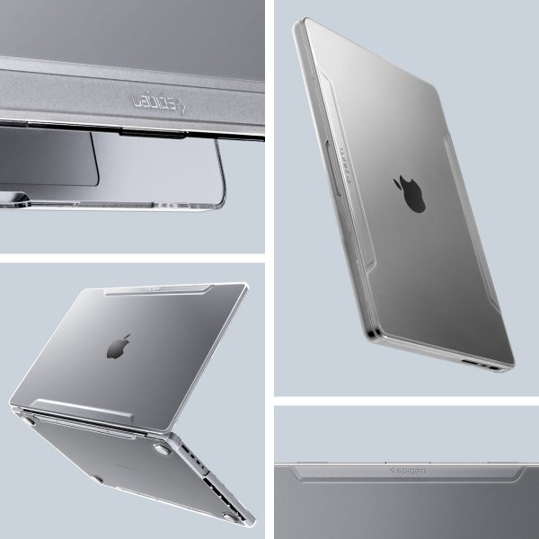 Spigen MacBook Pro 16 M1 (A2485)/M2 (A2780)/M3 (A2991) Thin Fit Crystal Clear -suojakuori