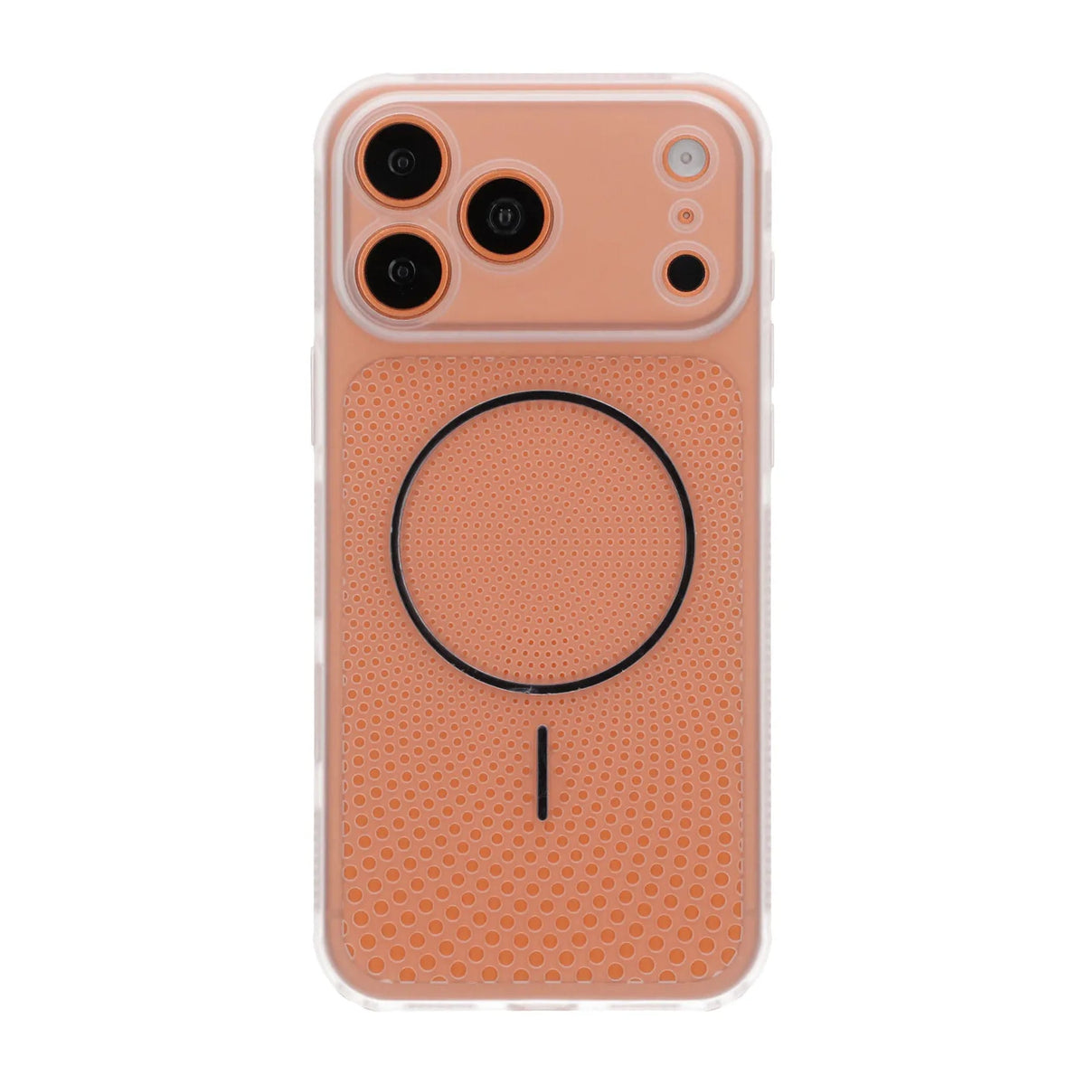 iPhone 17 Pro Max/iPhone 18 Pro Max Kuori Ilmastoitu MagSafe Valkoinen
