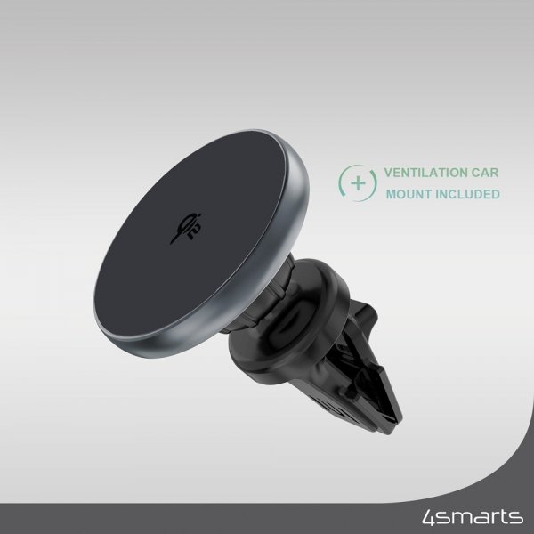 4smarts MagSafe Autoteline Qi2 Car Charging Set