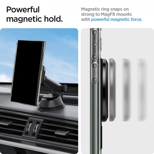 Spigen MagSafe Magneettirengaslevy hiilikuitu