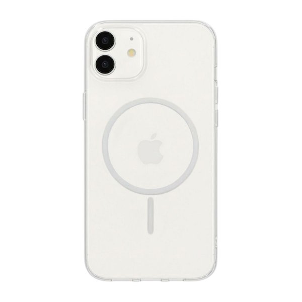 iPhone 12 Kuoret TPU MagSafe Läpinäkyvä