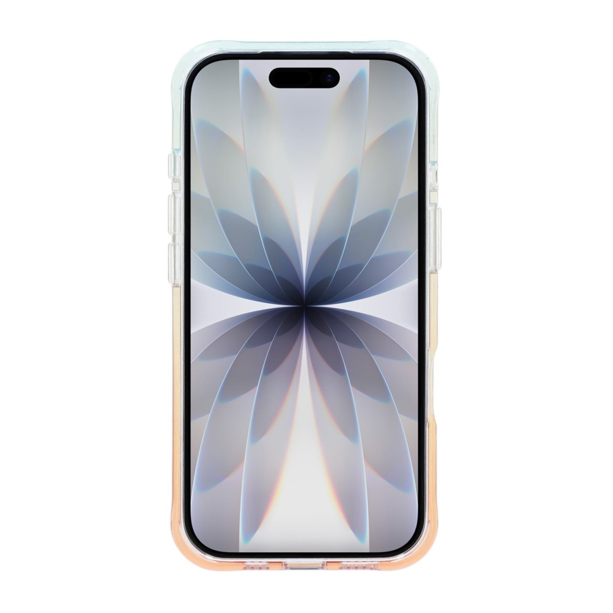 iPhone 17 Marmoroitu Kuori MagSafe-jalustalla Oranssi