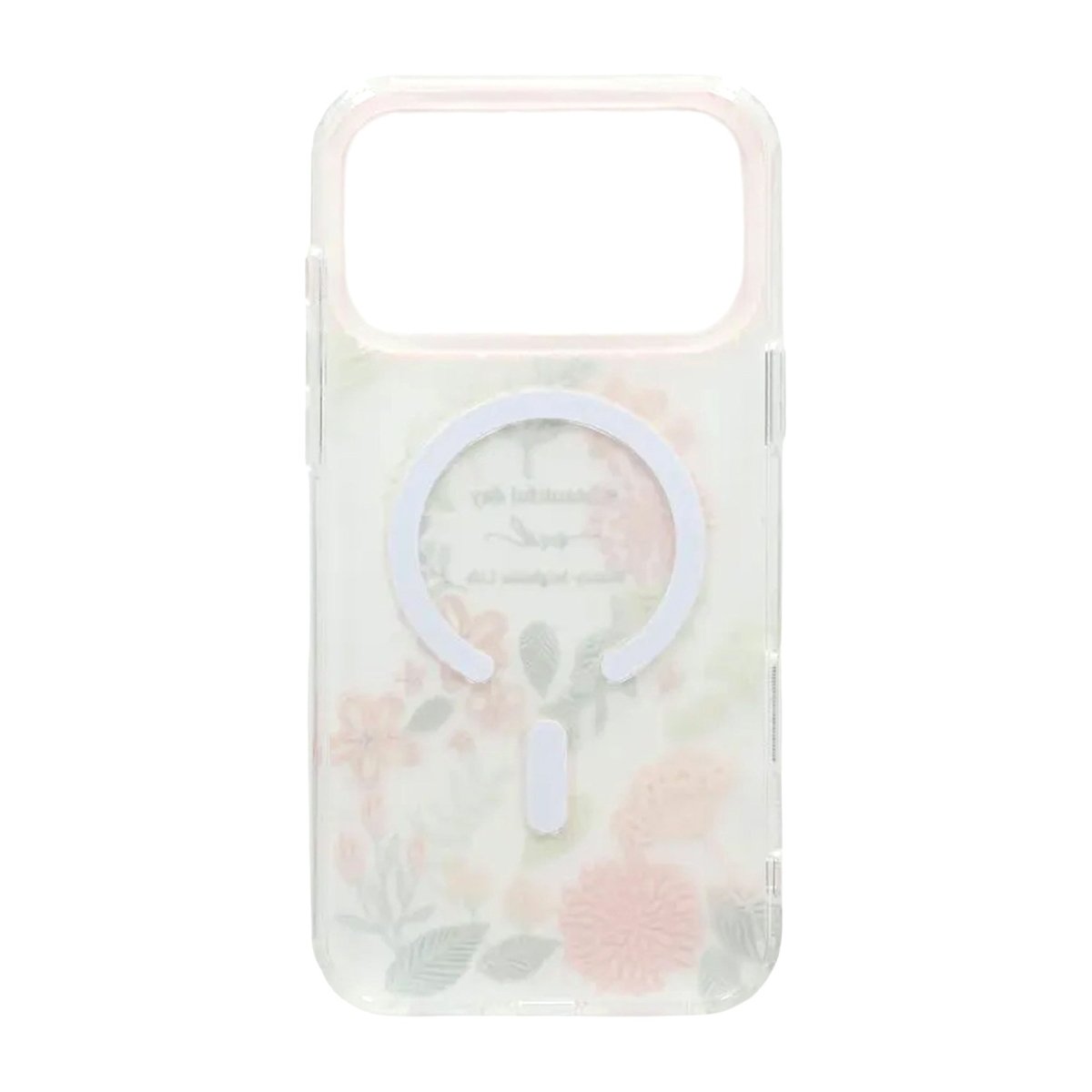 iPhone 17 Pro Kuori Floral Matte MagSafe Oranssi