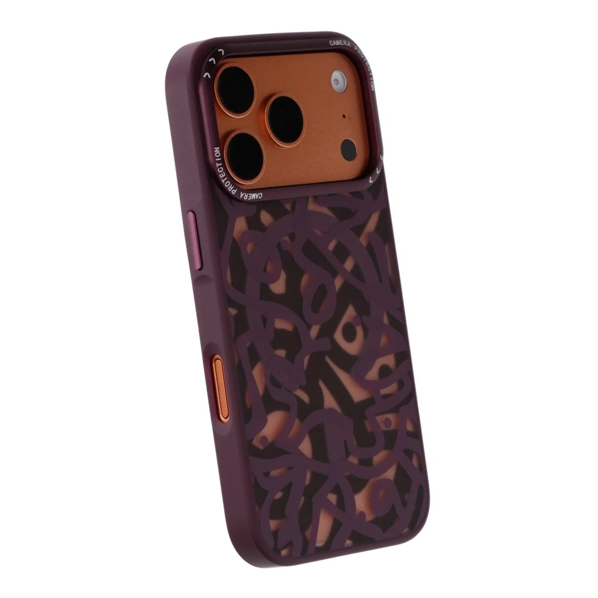 iPhone 17 Pro Kuori Graffiti MagSafe Violetti