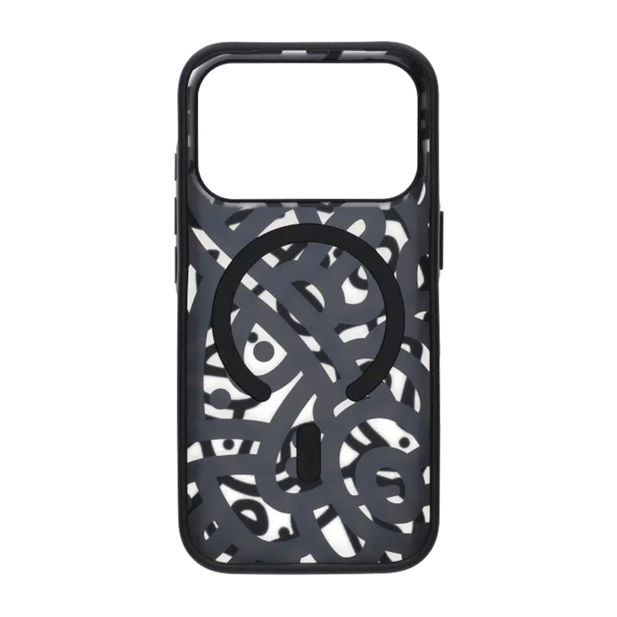 iPhone 17 Pro Max -kuori Graffiti MagSafe Musta