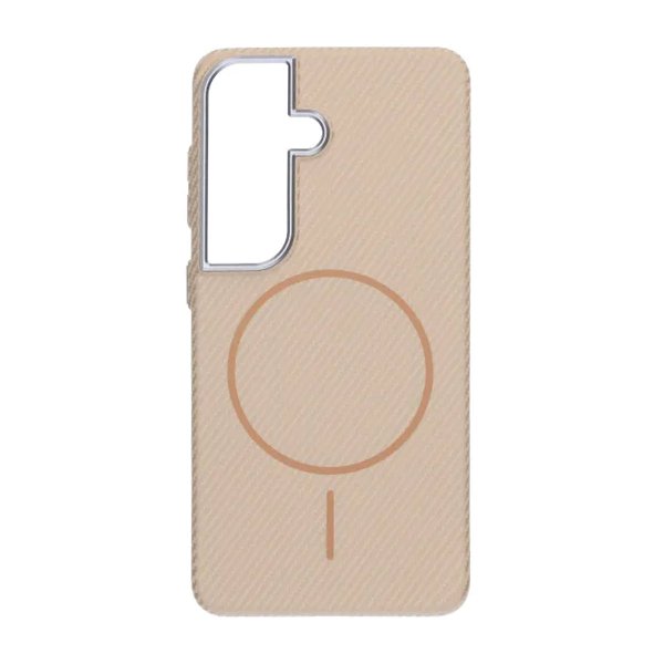 Samsung Galaxy S26 Kuori Hiilikuitukuvio MagSafe Kulta