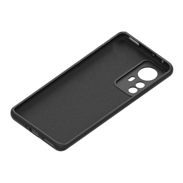 Xiaomi 12 Pro Kuori Silikoni Musta