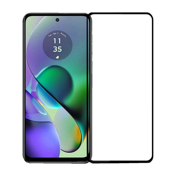 Motorola Moto G04 Näytönsuoja Karkaistu Lasi Koko Näytön Peittävä