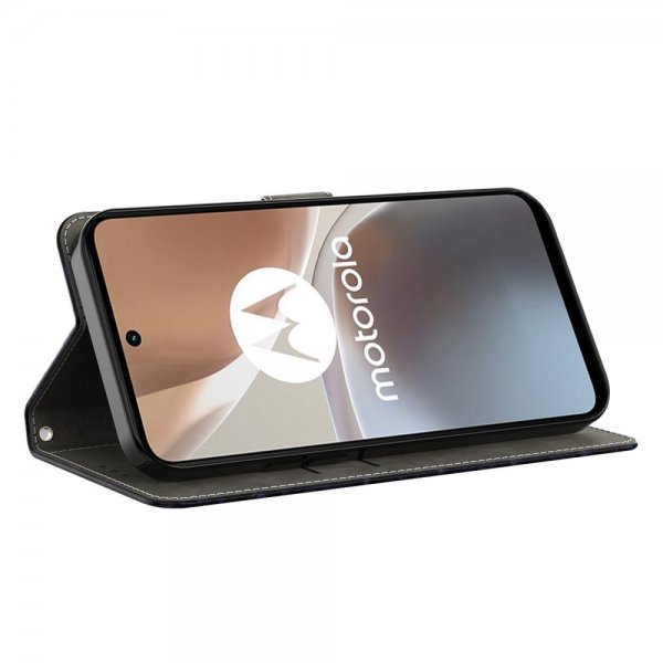 Motorola Moto e22i Kotelo Punaiset Kukat -kuviolla