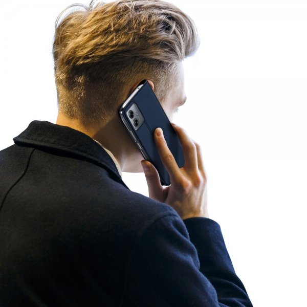 Dux Ducis Motorola Moto G14 Kotelo Skin Pro Series Sininen