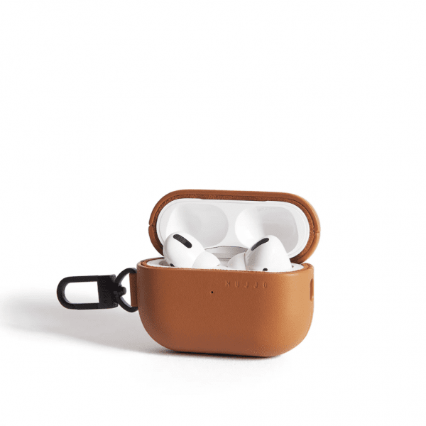 Mujjo AirPods Pro 2 -suojakuori Echelon Light Tan